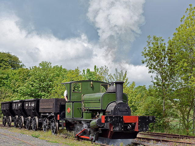 A day of photography at Beamish Museum with steam on the colliery and narrow gauge railways and more